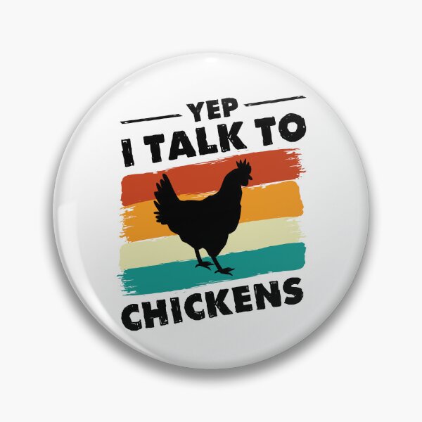 Item preview, Yep I Talk To Chickens Retro Design For Chicken Lover - Funny Chicken Farmer designed and sold by naworas.