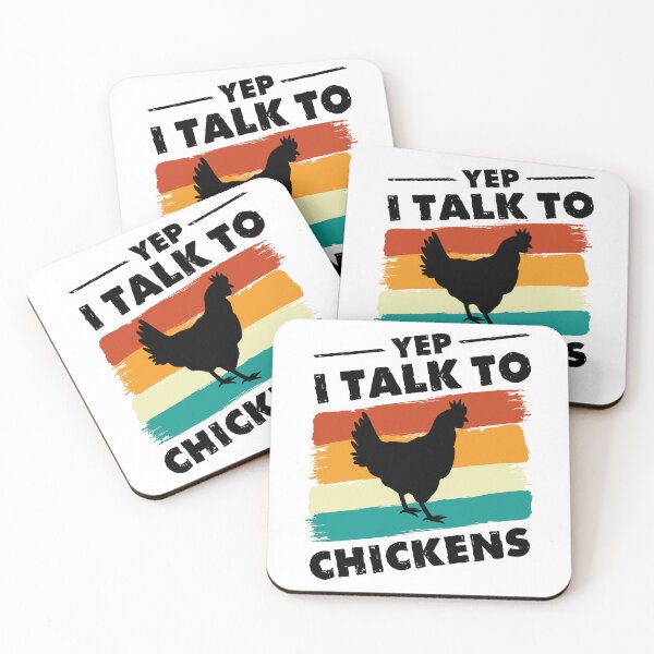 Item preview, Yep I Talk To Chickens Retro Design For Chicken Lover - Funny Chicken Farmer designed and sold by naworas.
