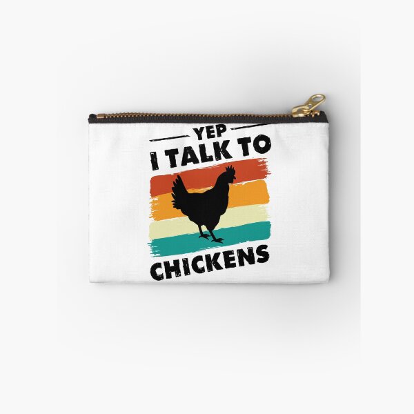 Item preview, Yep I Talk To Chickens Retro Design For Chicken Lover - Funny Chicken Farmer designed and sold by naworas.