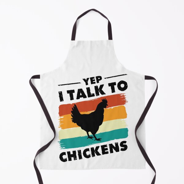 Item preview, Yep I Talk To Chickens Retro Design For Chicken Lover - Funny Chicken Farmer designed and sold by naworas.
