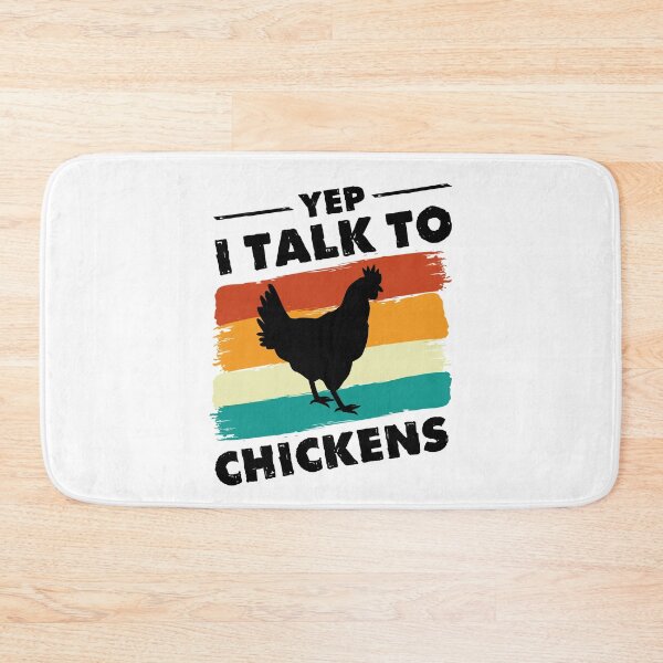 Item preview, Yep I Talk To Chickens Retro Design For Chicken Lover - Funny Chicken Farmer designed and sold by naworas.