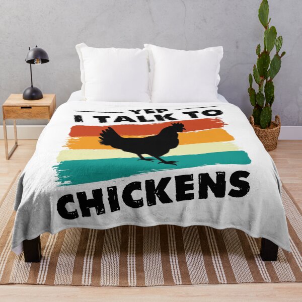 Item preview, Yep I Talk To Chickens Retro Design For Chicken Lover - Funny Chicken Farmer designed and sold by naworas.
