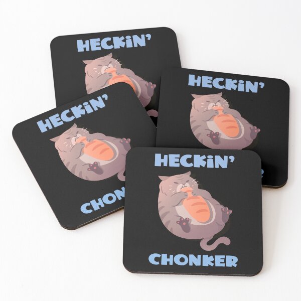 Item preview, Heckin' Chonker Funny Fat Cat designed and sold by Zurickdesigns.