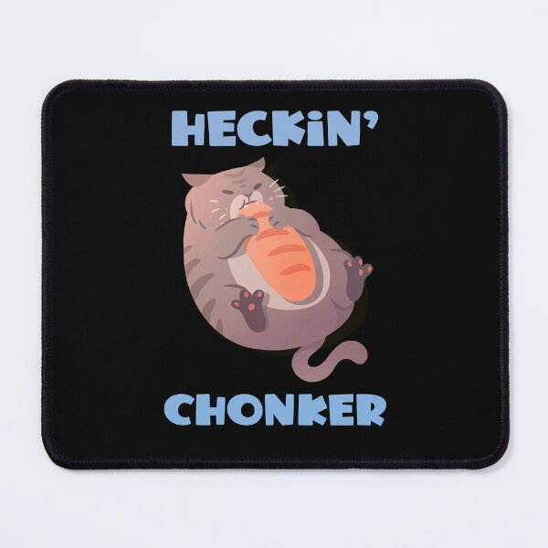 Item preview, Heckin' Chonker Funny Fat Cat designed and sold by Zurickdesigns.