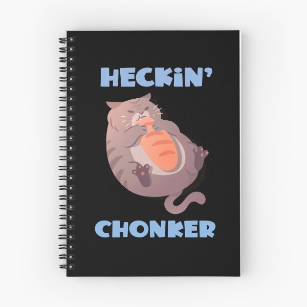 Item preview, Heckin' Chonker Funny Fat Cat designed and sold by Zurickdesigns.