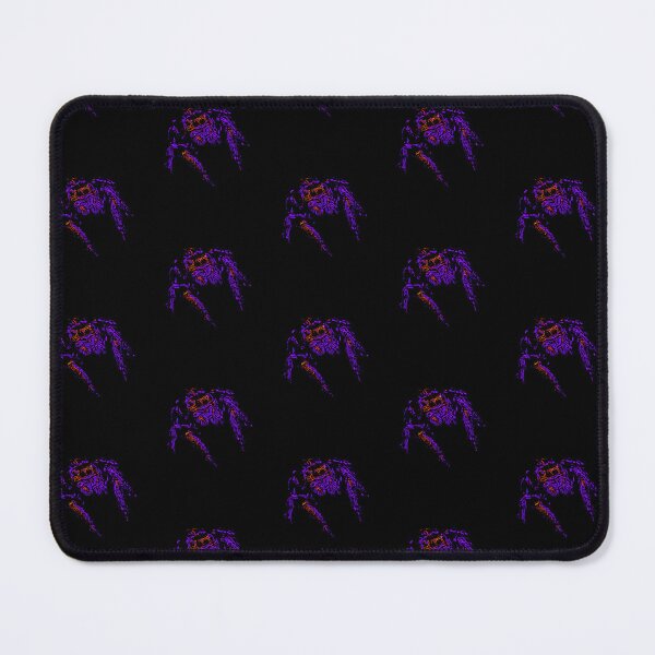 Item preview, Pop Art Colorful Purple Jumping Spider designed and sold by Zurickdesigns.
