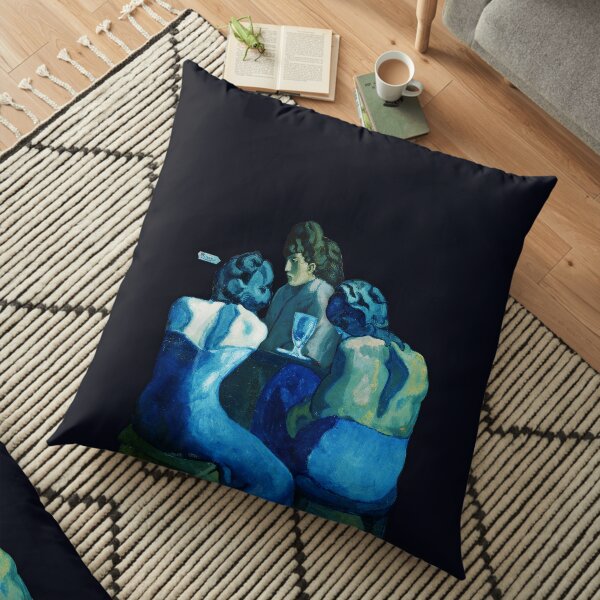 Picasso Blue Period Floor Pillow