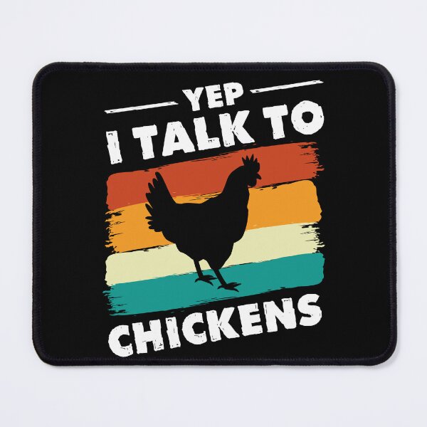 Item preview, Yep I Talk To Chickens Vintage Design For Chicken Lover - Funny Chicken Farmer designed and sold by naworas.