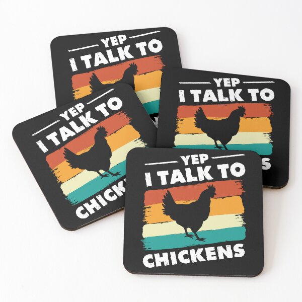 Item preview, Yep I Talk To Chickens Vintage Design For Chicken Lover - Funny Chicken Farmer designed and sold by naworas.