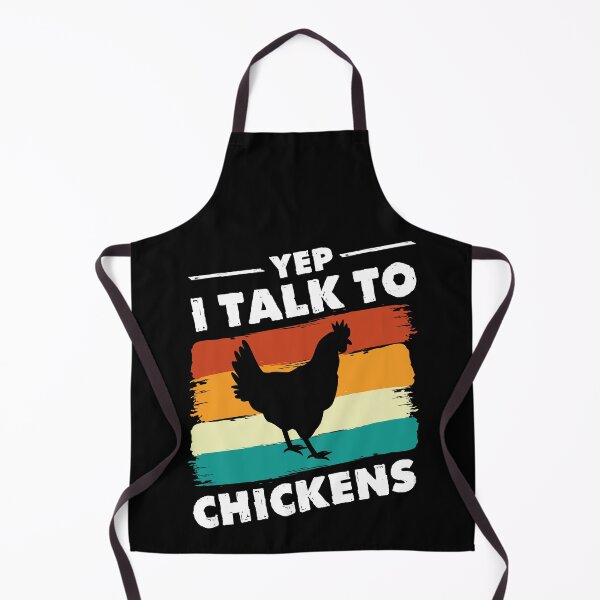 Item preview, Yep I Talk To Chickens Vintage Design For Chicken Lover - Funny Chicken Farmer designed and sold by naworas.
