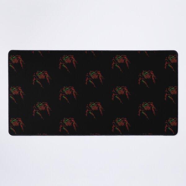 Item preview, Pop Art Colorful Red Jumping Spider designed and sold by Zurickdesigns.