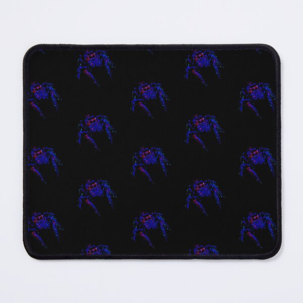 Item preview, Pop Art Colorful Blue Jumping Spider designed and sold by Zurickdesigns.