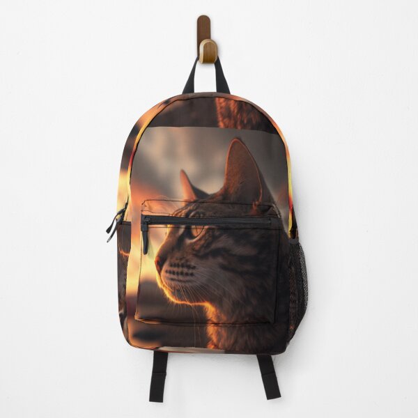 Item preview, Cat Looking At Sunset designed and sold by 1STSpark ⭐⭐⭐⭐⭐.