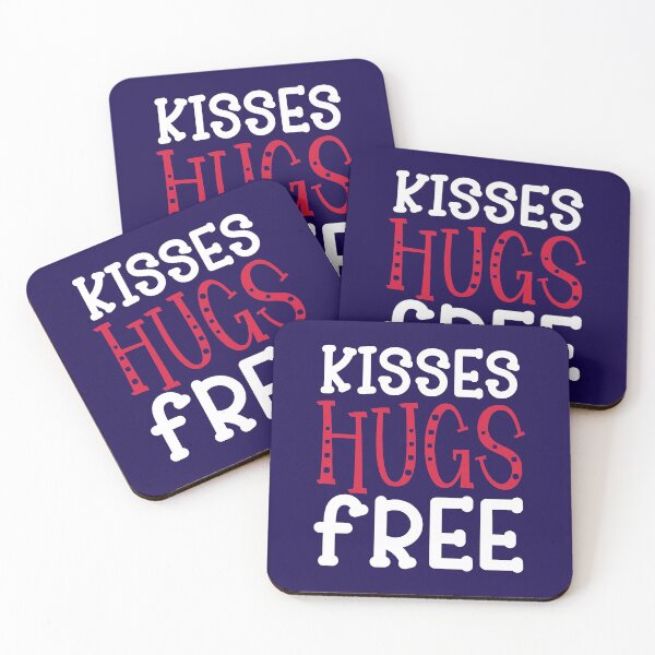 Item preview, Kisses Hugs Free, Valentine Gift for Girlfriend or Boyfriend designed and sold by Sunnyhova.