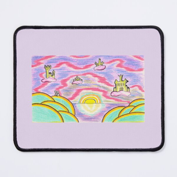 Item preview, Colorful Fantastical World of Castles designed and sold by Harold-Inks.