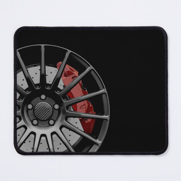 Item preview, Gray Italian wheel with red caliper designed and sold by ApexFibers.