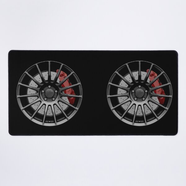 Item preview, Gray Italian wheel with red caliper designed and sold by ApexFibers.