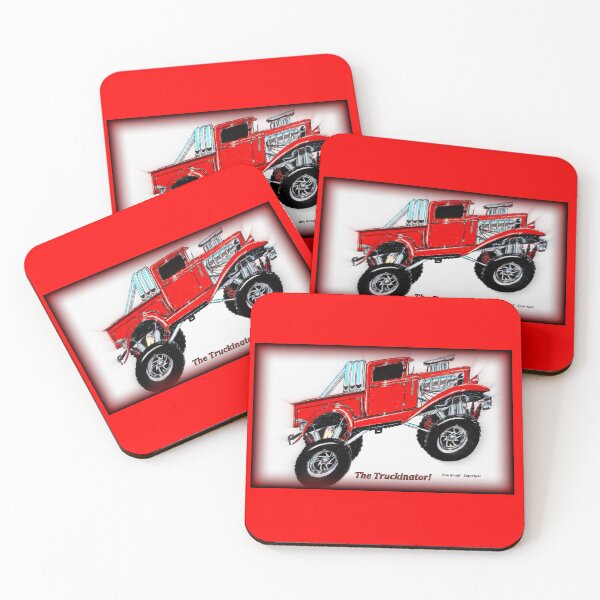 Item preview, HOT ROD ART  //   4X4  //   The TRUCKINATOR! designed and sold by Imagin8er.
