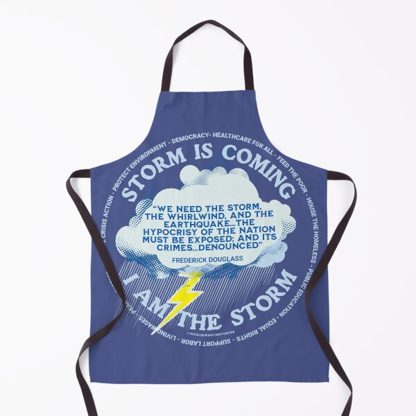 Item preview, PMD00254 Progressive Movement Designs Storm Coming Frederick Douglass quote for black African American history w goals designed and sold by ProgressiveLeft.