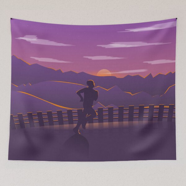 Item preview, Running sunrise designed and sold by Melcu.