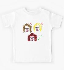 Three Little Pigs Kids Tee