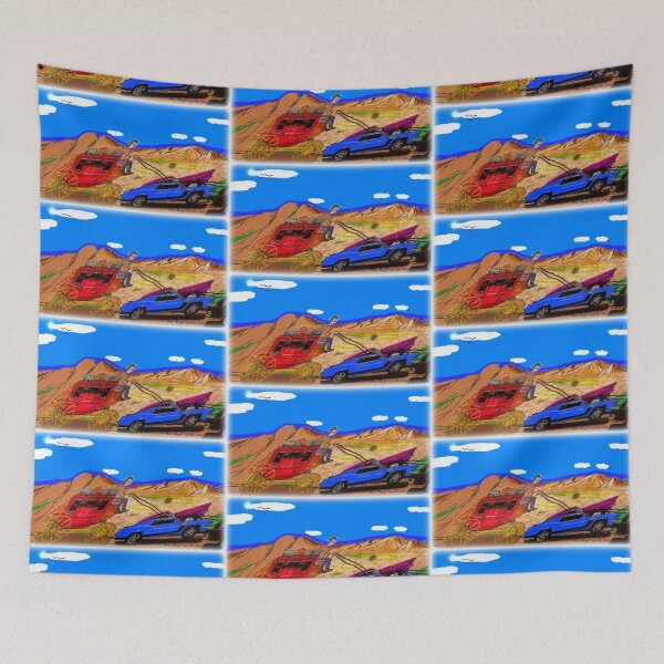 Item preview,  Wall Art   //  Ponies Express Stagecoach designed and sold by Imagin8er.