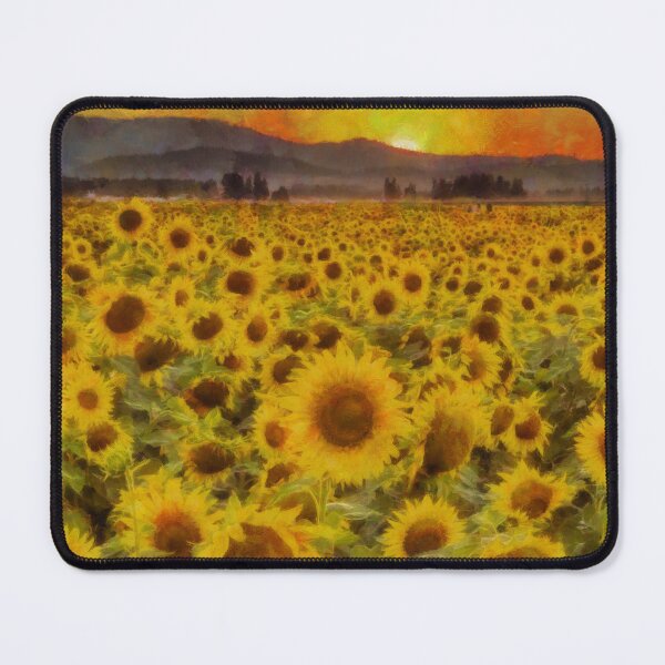 Item preview, Field of Sunflowers designed and sold by Mark Kiver.