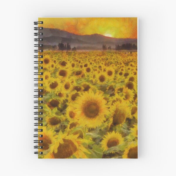Item preview, Field of Sunflowers designed and sold by Mark Kiver.