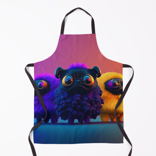 Artikelvorschau, The Afro Pugs 3 entworfen und verkauft von Artistic Pandas.