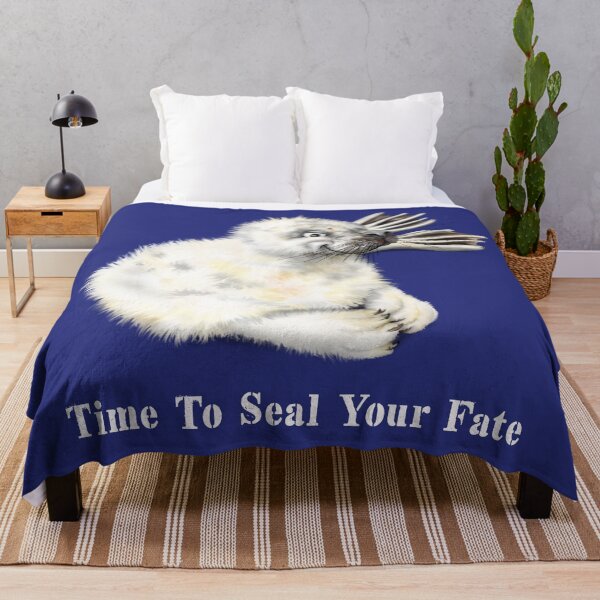 Item preview, Time To Seal Your Fate | W Cartoon Seal Pup T-Shirt designed and sold by Snootrac.