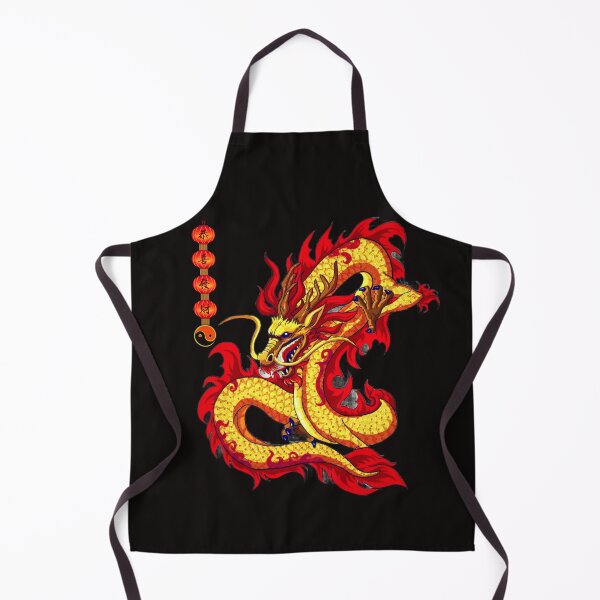 Item preview, Chinese Golden Dragon and Infinite Symbol designed and sold by adoredigitals.