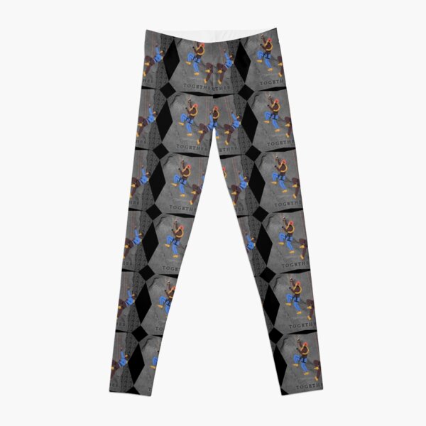 I Climb Like A Girl Try To Keep Up Quote Leggings for Sale by arkeadesain