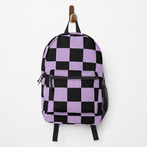 Artikelvorschau, Checkerboard Pattern Lavender and Black entworfen und verkauft von tonymagnerart.