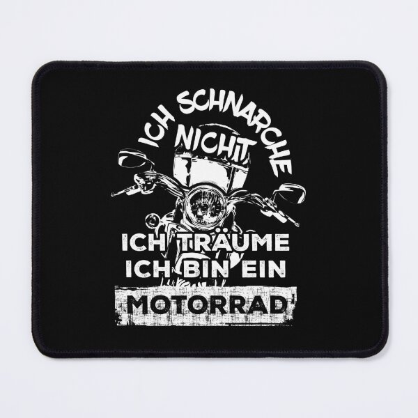 Item preview, Ich Schnarche Nicht, Ich Träume ich bin ein Motorrad - Weiß designed and sold by F440.