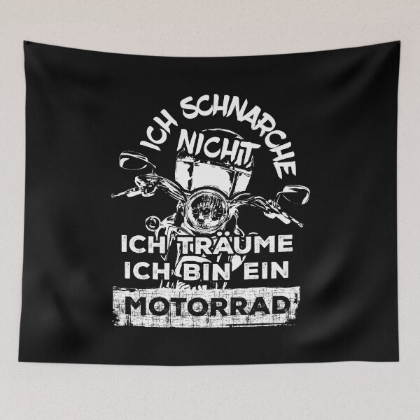 Item preview, Ich Schnarche Nicht, Ich Träume ich bin ein Motorrad - Weiß designed and sold by F440.