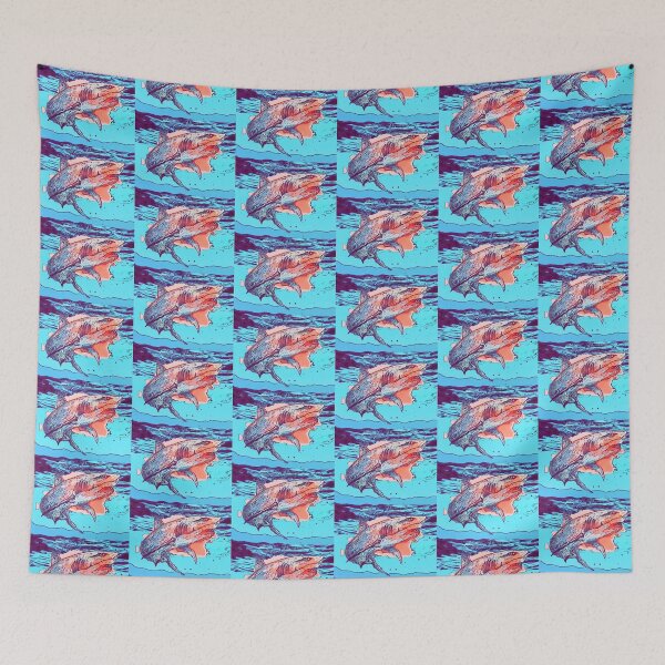 Item preview, Bloody fish designed and sold by Glenbobagins.