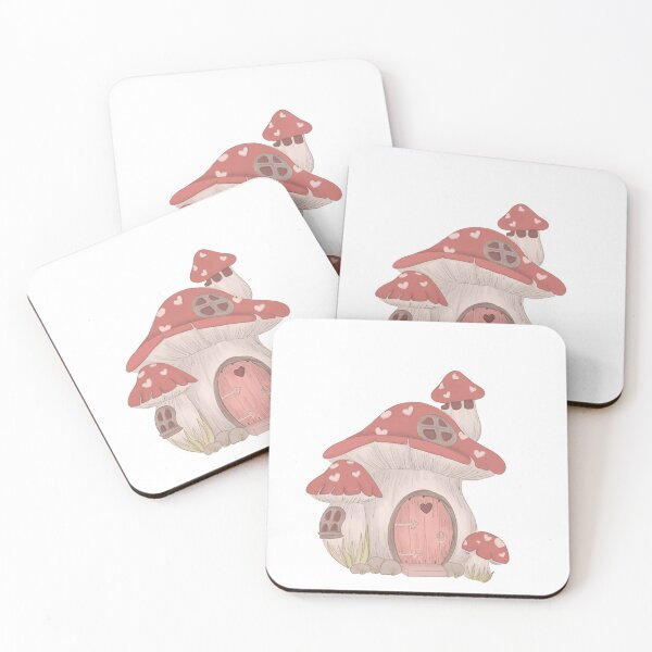 Item preview, Valentine’s Mushroom Cottage designed and sold by arterburnandco.