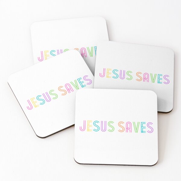 Item preview, Bright Jesus Saves designed and sold by TheSmileStudio.