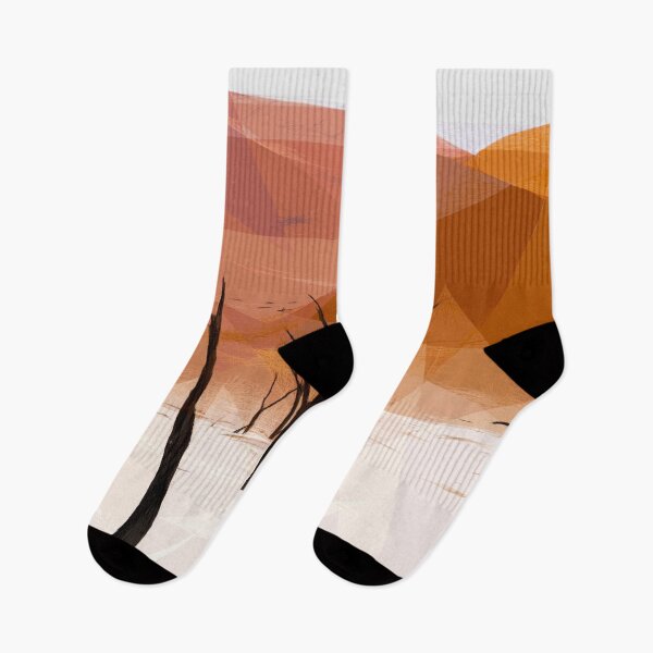 Item preview, Dead trees in the desert. Deadvlei. Image is made entirely using triangles. designed and sold by janesg.