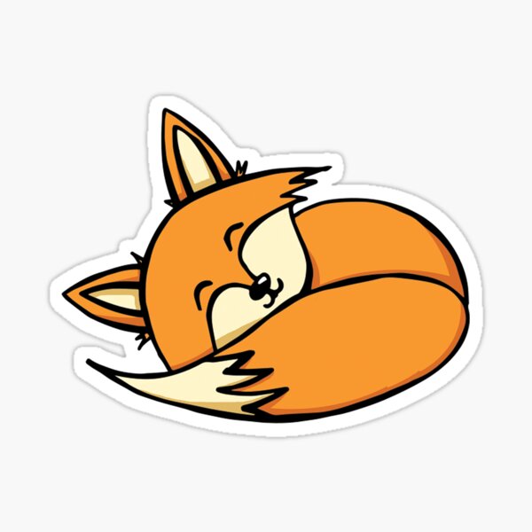Item preview, Sleepy Fox designed and sold by Kristine Slipson.