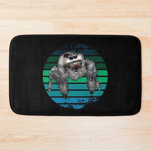 Item preview, Grunge Striped Regal Jumping Spider designed and sold by Zurickdesigns.