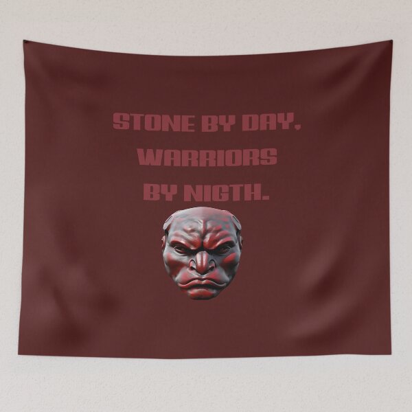Item preview, STONE BY DAY, WARRIORS BY NIGHT. designed and sold by La Loca.