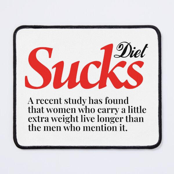 Item preview, Diet Sucks Study designed and sold by Art & Coffee.