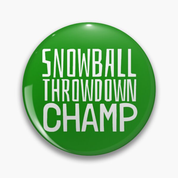 Item preview, Snowball Throwdown Champ, Let's Have A Snowball Fight designed and sold by Monique Prince.