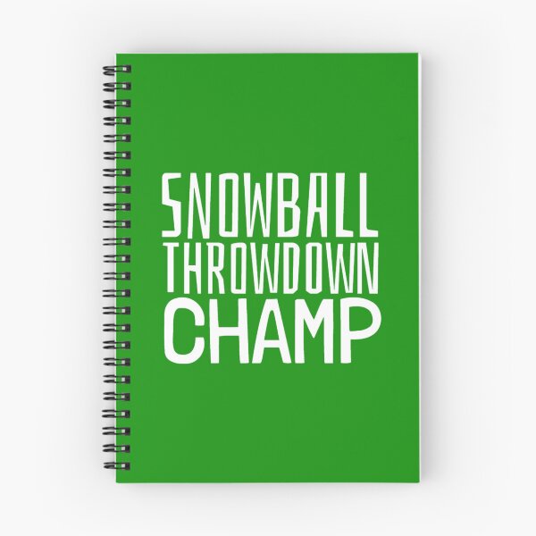 Item preview, Snowball Throwdown Champ, Let's Have A Snowball Fight designed and sold by Monique Prince.