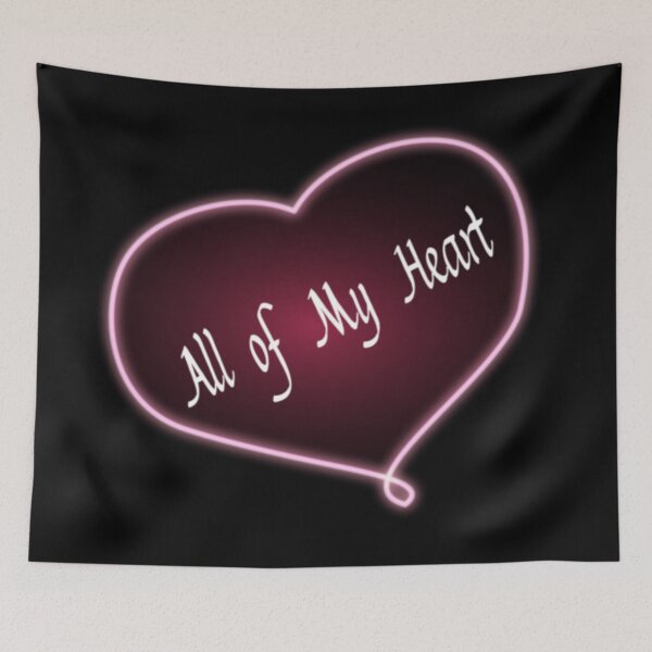 Item preview, All of My Heart designed and sold by RubybooEntStore.
