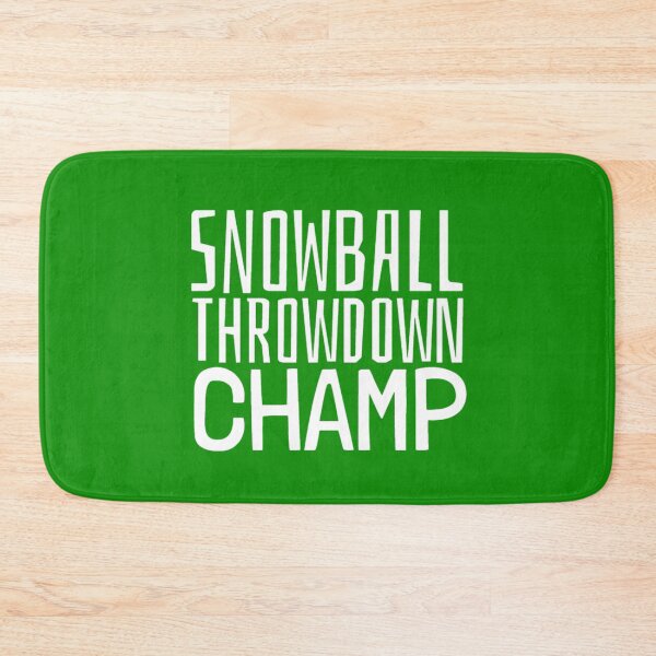 Item preview, Snowball Throwdown Champ, Let's Have A Snowball Fight designed and sold by Monique Prince.