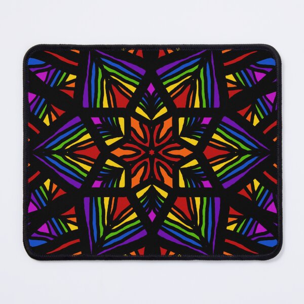 Artikelvorschau, Regenbogen-Rad-Mandala entworfen und verkauft von RuthFurtado.