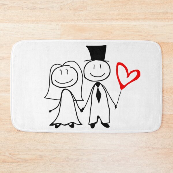 Item preview, Happy Valentine's day newlyweds designed and sold by Quality-goods.