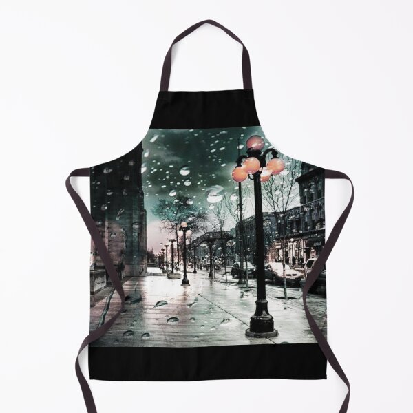 Item preview, Rainy dark street designed and sold by Gagilix.
